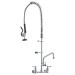 Commercial Pre-rinse Faucet Wall Mount Kitchen Sink Faucet 36" W/ Sprayer - view 11