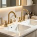 2‑Pack 4 Inch Centerset Bathroom Sink Faucet 2‑Handle Lavatory Vanity Faucet - view 3