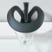 Matte Black Waterfall Bathroom Sink Faucet 1Hole Single Handle Vessel Vanity Tap - view 3