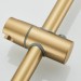 Brushed Gold Shower Head With Shower Slide Bar Handheld Shower Spray 59" Hose - view 9