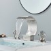 Bathroom Sink Faucet 3Hole 8”Widespread Basin Vanity Mixer Faucet Brushed Nickel - view 3