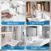 2 Sets Bathroom Sink Faucet Waterfall Lavatory Vanity Taps Single Handle W/Cover - view 7