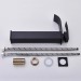Matte Black Tall Bathroom Vessel Sink Faucet Single Handle Vanity Mixer W/Drain - view 12