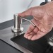 Brushed Nickel Kitchen Faucet Sink Mixer Pull Down Sprayer With Soap Dispenser - view 8