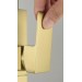 Freestanding Bathtub Faucet With Handheld Sprayer Brushed Gold Tub Filler Spout - view 3
