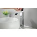Waterfall Tall Bathroom Faucet 1Hole Single Handle Vessel Sink Faucet With Drain - view 3