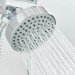 Chrome 4 Inch Round Shower Head With Handheld Spray 3-Way Rainfall Head Combo - view 10