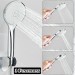 Chrome 10 Inch Rain Shower Head With Handheld Spray High Pressure Adjustable Arm - view 4