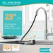 Stainless Steel Kitchen Faucet Swivel Sink Mixer Faucet Pull Down Sprayer Taps - view 6