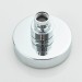 Chrome 4 Inch Round Shower Head With Handheld Spray 3-Way Rainfall Head Combo - view 17