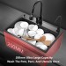 Stainless Steel Drop In Kitchen Sink Single Bowl Kitchen Basin With Drain Kit - view 8