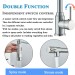 Kitchen Sink Faucet Stainless Steel Single Handle Pull Down Sprayer Mixer Taps - view 6