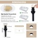 Brushed Gold Bathroom Sink Faucet Single Handle Waterfall Vanity Mixer With Drain - view 9