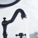 Oil Rubbed Bronze Widespread Bathroom Sink Faucet 3 Hole 2Handle Waterfall Mixer - view 7