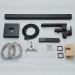 Matte Black Freestanding Floor Mount Tub Filler Bathtub Faucet With Hand Shower - view 14