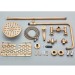 Antique Brass Shower Faucet System Exposed 8"Rainfall Shower Fixture Mixer Set - view 11
