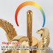 Gold Swan Bathroom Basin Sink Faucet Single Hole Handle Lavatory Vanity Mixer - view 6