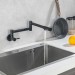 Stainless Stretchable Double Joint Swing Arm Pot Filler Rotatable Wall Faucet - view 5