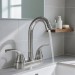 4In Brushed Nicke RV Bathroom Sink Faucet Double Handle Plastic Deck Mounted US - view 10