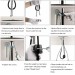 Brushed Nickel Kitchen Faucet Sink Mixer Pull Down Sprayer With Soap Dispenser - view 13