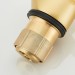 Brushed Gold Bathroom Sink Faucet Single Handle Waterfall Spout Vanity Mixer Tap - view 10