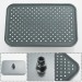 Bathroom Shower Faucet Fixture Gray 4Functions Shower System Rain Head Combo Kit - view 16