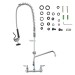 Commercial Pre-rinse Faucet Wall Mount Kitchen Sink Faucet 36" W/ Sprayer - view 9