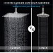 Chrome 12" Rain Shower Head High Flow Large Square Showerhead Stainless Steel - view 6