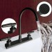 High Arc 2-Handle Standard Kitchen Sink Faucet Mixer Tap Plastic For Home RV - view 3