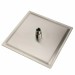 12-inch LED Square Shower Head Rainfall Ultra Thin Top Sprayer Brushed Nickel - view 5