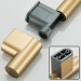 Brushed Gold Shower Head With Shower Slide Bar Handheld Shower Spray 59" Hose - view 8