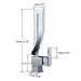 Chrome Bathroom Faucet Single Handle Sink Vanity Mixer Taps 1 Hole Deck Mount - view 7