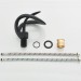 Matte Black Waterfall Bathroom Sink Faucet 1Hole Single Handle Vessel Vanity Tap - view 15