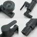 Black Bathroom Sink Faucet 1080° Swivel Robotic Arm Single Handle Vanity Faucet - view 11