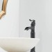 Oil Rubbed Bronze Bathroom Sink Faucet 1Handle Tall Waterfall Vessel Mixer Drain - view 4