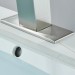 LED Waterfall Bathroom Faucet Single Handle Brushed Nickel Vanity Sink Faucet - view 8