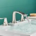 8 Inch Widespread Waterfall Bathroom Sink Faucet 3 Hole Vanity Mixer Brushed Nickel - view 10