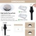 Brushed Nickel Bathroom Sink Vanity Faucet Single Handle 1 Or 3 Holes With Drain - view 8