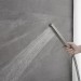 Free Standing Bathtub Faucet Brushed Nickel Floor Mount Tub Filler Mixer Shower - view 9