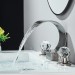 8" Widespread Bathroom Sink Faucet 3 Holes Basin Vanity Mixer Tap Brushed Nickel - view 7