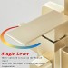 Brushed Gold Rain Shower System Outdoor Shower Fixtures With Handheld Spray Kit - view 9