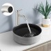 Brushed Nickel Tall Bathroom Faucet Single Handle Hole Sink Vanity Mixer W/Drain - view 3