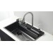 Flying Rain Stainless Steel Waterfall Kitchen Sink With Pull Down Faucet 29.5 In - view 3