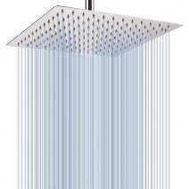 Rain Shower Head High Flow 12inch Large Rainfall Shower Heads Stainless Steel