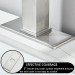 Brushed Nickel Bathroom Sink Vanity Faucet Single Handle 1 Or 3 Holes With Drain - view 10
