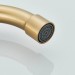 Bathroom Sink Faucet 3 Hole Brushed Gold 4inch Centerset Vanity Mixer With Drain - view 12