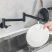 Stainless Stretchable Double Joint Swing Arm Pot Filler Rotatable Wall Faucet - view 6