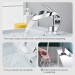 Bathroom Sink Faucet Chrome Single Handle Waterfall Vanity Basin Mixer Faucet - view 8
