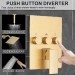 Brushed Gold Rainfall Shower System With 3 Settings Handheld Shower Faucet Set - view 8