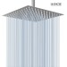 Stainless Steel Rain Shower Head High Flow 16 Inch Large Rainfall Head Top Spray - view 2